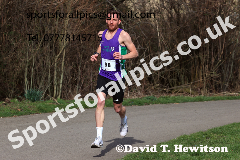 Senior Mens 2026 NECAA Royal Signals Road Relays, Hetton Lyons Country Park, Hetton le Hole. Photo: David T. Hewitson/Sports for All Pics